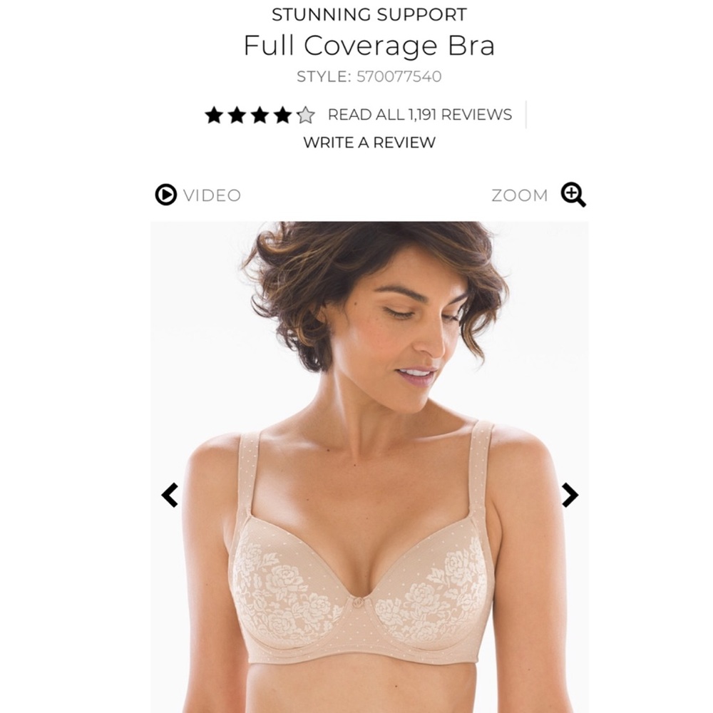 Soma Stunning Support Full Coverage bra 40DD (E)